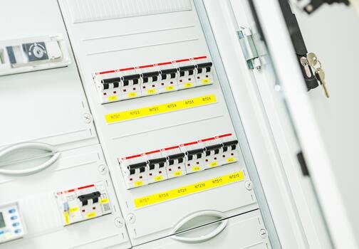 Distribution panel wiring