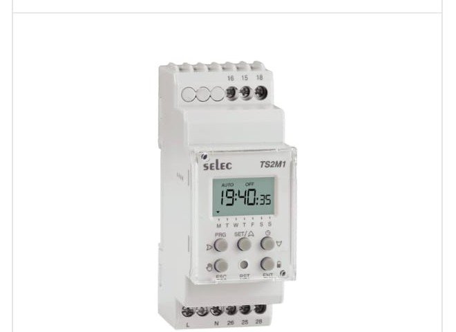 Selec TS2M1-2-16A Digital Time Switch